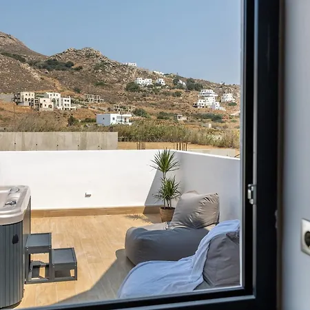 Villa Beautiful Naxos | 3 Bedrooms | Luffy | Breathtaking Sea Views And Outdoor Hot Tub | Chora Naxos